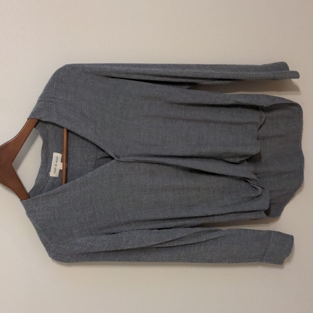 Cloth and stone grey top xs